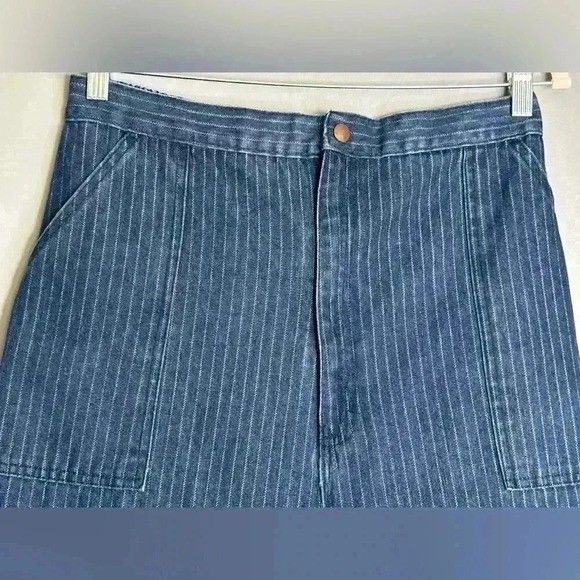 Sears Vintage Women's Plus Size Stripe Jean Pants (225) - Picture 6 of 12